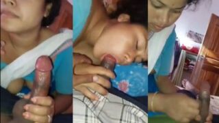 Devar Asyik Menikmati Payudara Dan Blowjob Telanjang Bhabhi