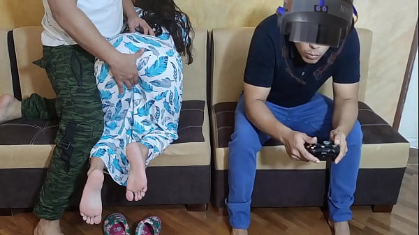 Harap Pacarku Main Game Realitas Virtual Biar Bisa Selingkuhin Dia Dengan Sahabatnya Yang Kontolnya Lebih Gede Ntr Jav