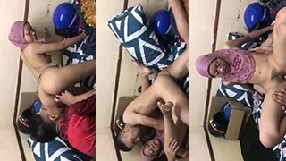 Ukhti Cabe Rawit Digoyang Pacar Sampai Terekam Kamera