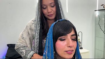 Trio Panas Dua Arab Dengan Payudara Besar Dan Memek Ketat – Aaliyah Yasin Dan Jade Presley