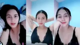 Miss Bie Comeback Live Dengan Lingerie Hitam Yang Menggoda