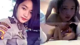 Video Panas Mirip Polwan Cantik, 4 Menit Penuh Aksi Menggoda