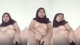 Gadis Hijab Coklat Menggoda Dengan Terong Untuk Kenikmatan Sensual