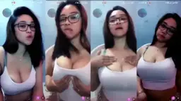 Marsha Menggoda Payudaranya Dengan Nafas Berat Yang Menggairahkan