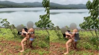 Pasangan Mesum Monika-arpit Nikmati Aksi Ranjang Di Alam Terbuka India