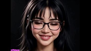 Gadis-gadis Tiongkok Cantik Menjulurkan Lidah Menggoda Untukmu, Dalam Animasi Ai Yang Sensual