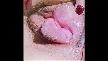 真空泵抽吸阴肛，极致扩张肛门伸缩瞬间