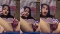 Bocil Colmek Pake Dildo, Nikmat Banget Sampe Muncrat.