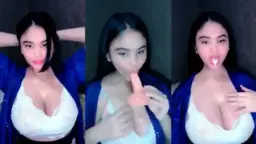 Kylie Susu Montok Basah Kenceng Nikmatin Sepong Dildo Sampai Keluar Air