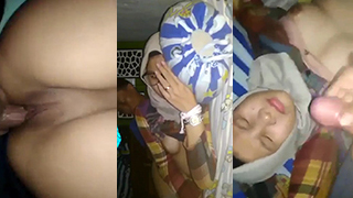 Ngentot Pacar Jilbab Yang Malu-malu, Crot Deras Di Muka Sambil Merintih Nafsu.