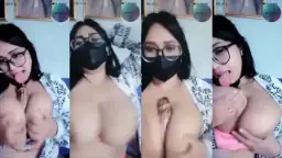 Tante Cinta Tobrut Pamer Goyang Lidah Basah, Siap Telan Sampe Habis!