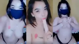 Tante Miya Colok Colokin Pentil Montok Sambil Live, Minta Digercepin.
