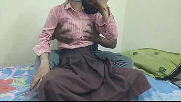 Cewek Kuliahan India Digebukin Kontol Pacar Di Kamar, Crot Penuh Memek Basah!