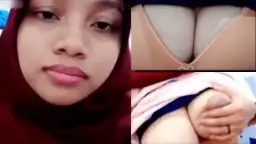 Abg Jilbab Merah, Bibir Basah Jilatin Kontol Gede Di Ometv, Crot Di Mana-mana.