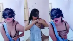 Cacha Pake Baju Jaring, Keliatan Banget Semua Lekukannya, Bikin Ngiler!