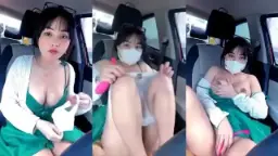 Cewek Cindo Colmek Basah Kuyup Di Dalam Mobil, Ngegas Sampe Crot