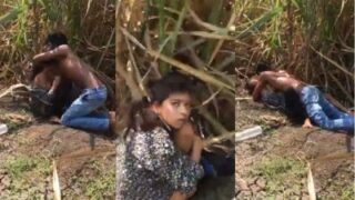 Ceweknya Digeber Di Semak-semak, Kontolnya Ngeces Sampe Basah Kena Tanah, Crot Di Luar Ruangan Bareng Pacar
