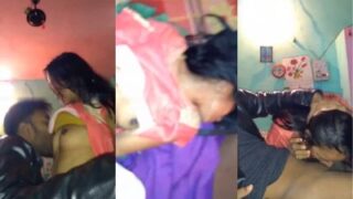 Cowok Ngewein Cewek Desi-nya Pas Ortu Lagi Gak Di Rumah, Makin Greget Karena Berani-beraninya Main Di Ranjang Sendiri