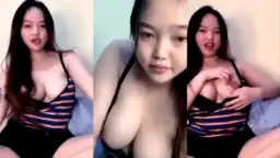 Moa Cantik Chindo, Toket Gede Barbar Bikin Muncrat