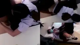 Rekaman Magang Hotel, Si Bocah Montok Digodain Tamu Bejat, Kelojotan Minta Digituin.