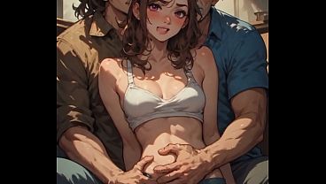 Bokep Step Daddy Dan Temannya Ngebor Anak Tiri Pake Suara Ai Serak-serak Basah (ai Generated)