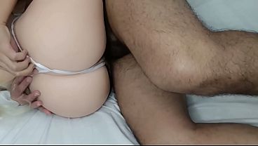 649 Cewek Jepang Anak Tiri Kena Nembak Anal Gak Sengaja, Muncrat Penuh!