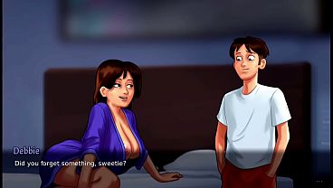 Ibu Tiri Nggak Ketinggalan Lihat Ekspresi Nafsuku (18+)