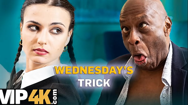 Daddy4k. Mimpi Kontol Hitam Besar Wednesday Addams Akhirnya Terwujud, Dia Terbelah Liat Badan Kokoh Itu