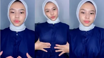 Dedek Marisaica Ukhty Santuy, Gesek-gesek Tete Montoknya Sampai Muncrat