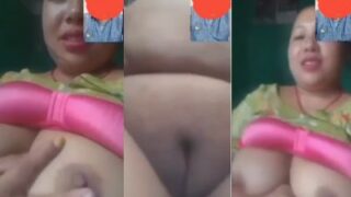 Montok Banget, Tante Gendut Pamer Tetek Dan Memek Pas Lagi Crot Di Video Call