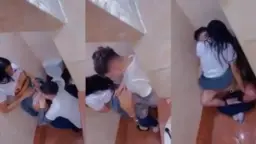 Pelajar Sma Ngentot Sampai Muncrat Di Toilet Sekolah, Suara Nahan Nikmat Kedengeran Sampai Keluar