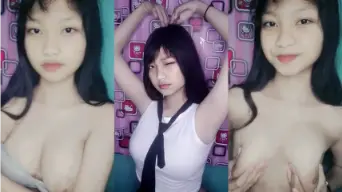 Viral Bocil Cantik Lucu, Bibir Merah Merekah Bikin Ngilu, Pingin Gigit-gigit.