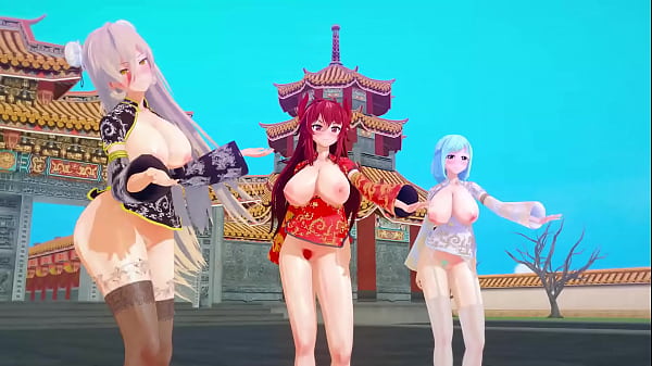 Malam Imlek Panas Bareng Para Vtuber Mmd, Goyang Memek Sampai Crot Di Tahun Baru 【kkvmd】 (karya 熊野ひろ)