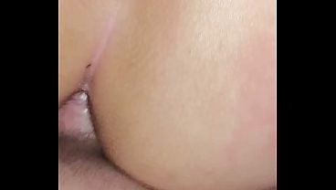 Brengsek Istriku, Kontolnya Dimasukin Ke Lubang Pantat Arab, Close-up Becek.