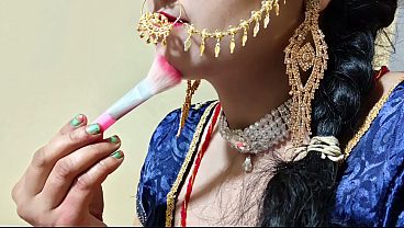 Malam Pertama Pengantin Baru India, Nge-seks Panas Sambil Moans Hindi, Video Mms Porno Desi