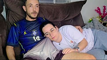 Langkah Cewek Tiri Digoda Abang Tiri Sambil Nonton Timnas Brasil, Bikin Makin Panas Dan Basah.